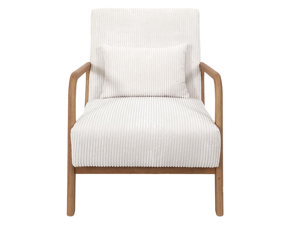 Καρέκλες & Πολυθρόνες Living Room Armchair Scott Beige Hd0349
