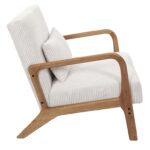 Καρέκλες & Πολυθρόνες Living Room Armchair Scott Beige Hd0349