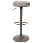 Καρέκλες & Πολυθρόνες Mumford Adjustable Grey Bar Stool Hd7607