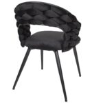 Καρέκλες & Πολυθρόνες Sawyer Chair Black A1 Hd0359