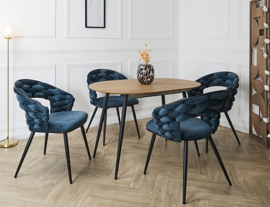 Καρέκλες & Πολυθρόνες Sawyer Chair Duck Blue A1 Hd0357