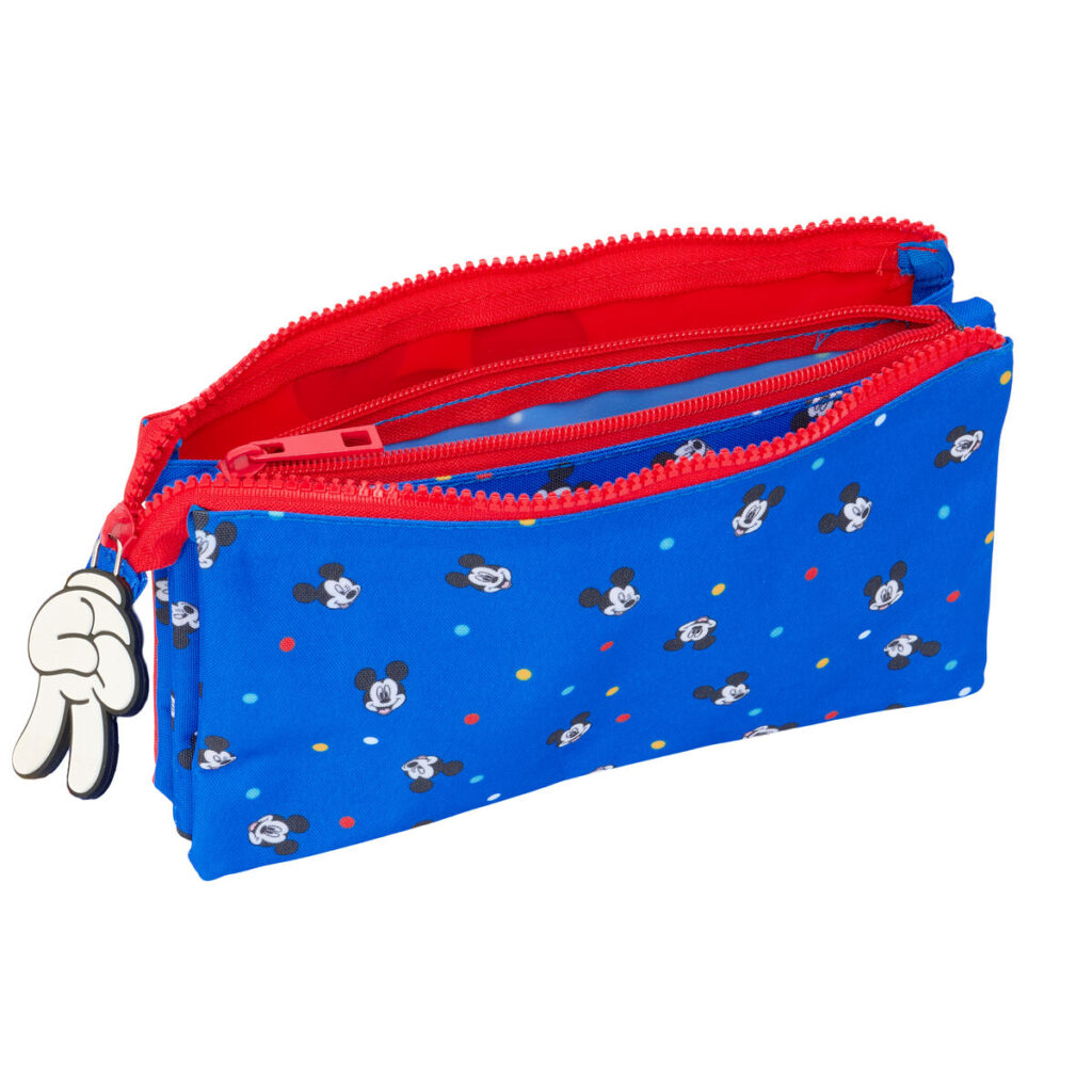 Κασετίνα Mickey Mouse Clubhouse Good day Μπλε 22 x 12 x 3 cm