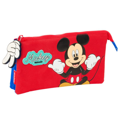 Κασετίνα Mickey Mouse Clubhouse Good day Μπλε 22 x 12 x 3 cm