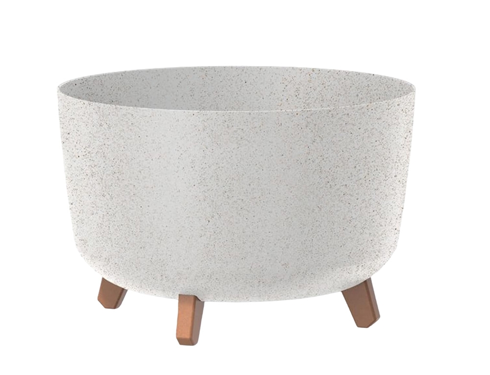 Κασπώ Με Πόδια - 20X17.4Cm - Λευκό