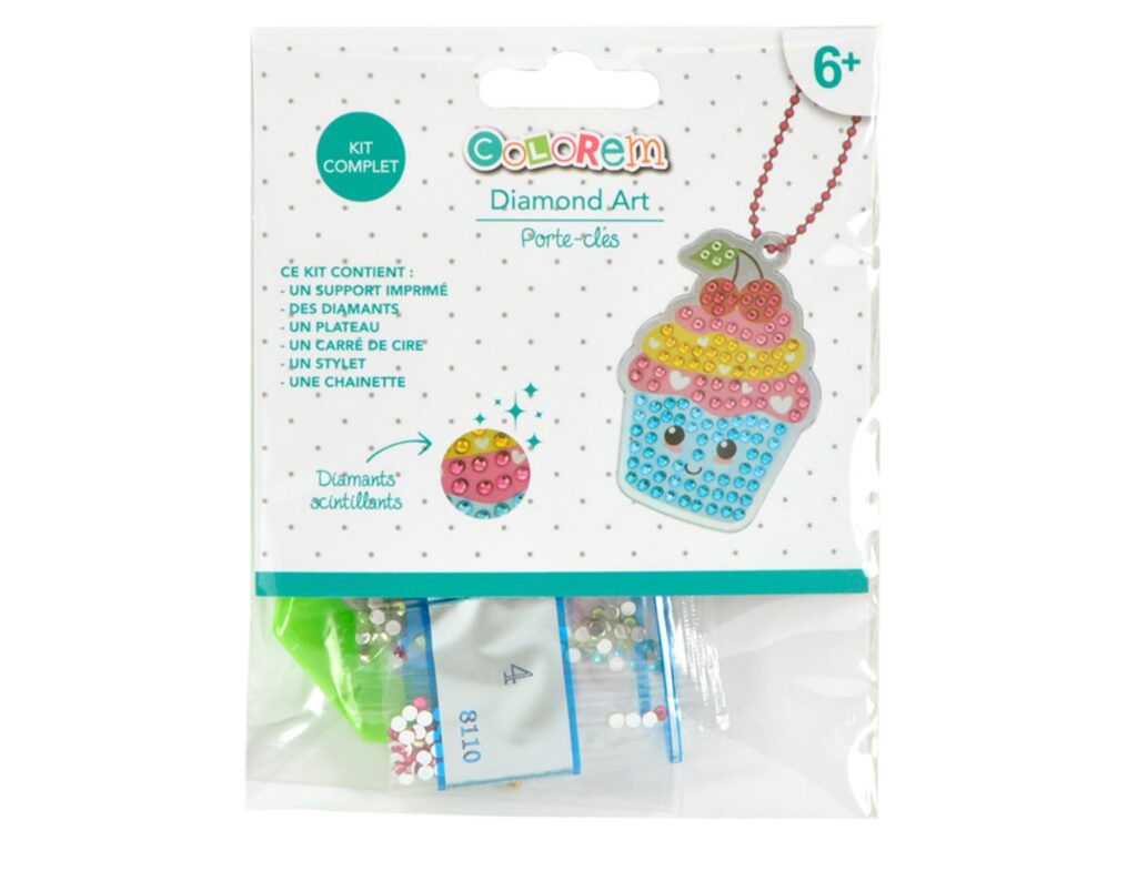Κατασκευή Με Διαμαντάκια Happy Cupcake Colorem - 6+