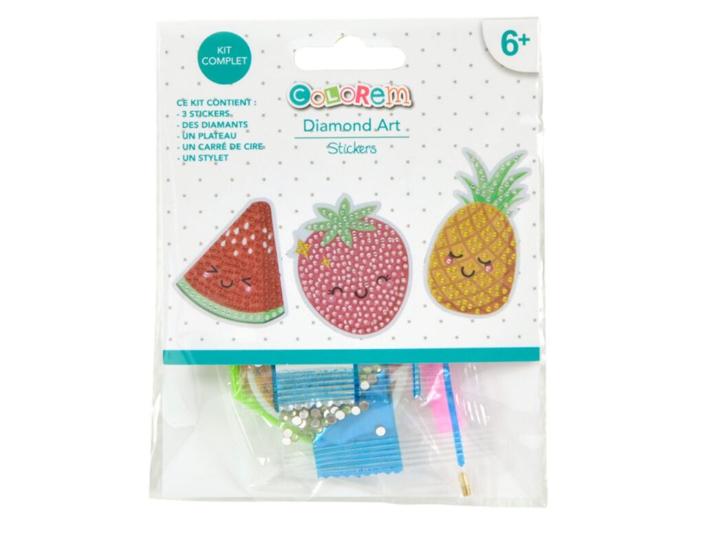 Κατασκευή Με Διαμαντάκια Nice Fruit Colorem - 6+