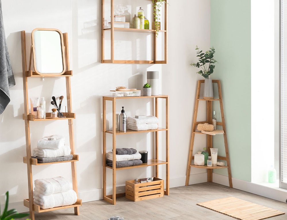 Kαθρέφτες Μπάνιου Bamboo Pivoting Mirror 39X28 174606