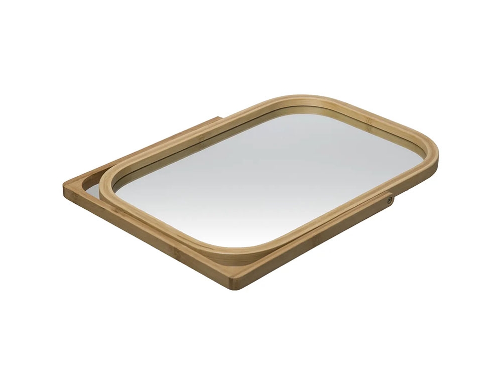 Kαθρέφτες Μπάνιου Bamboo Pivoting Mirror 39X28 174606