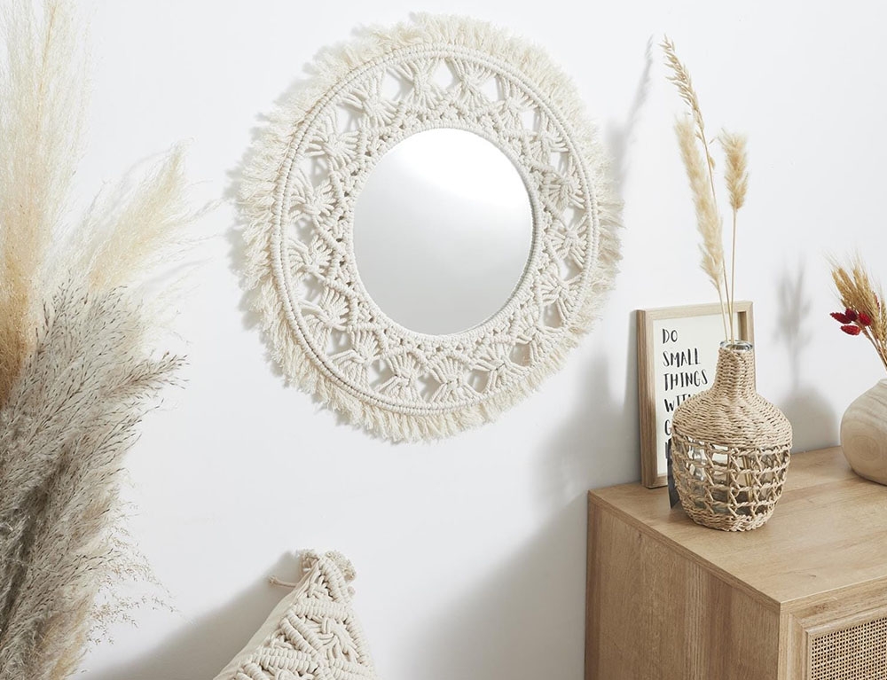 Καθρέπτες Miroir D55Cm Boho M6 Hd0216