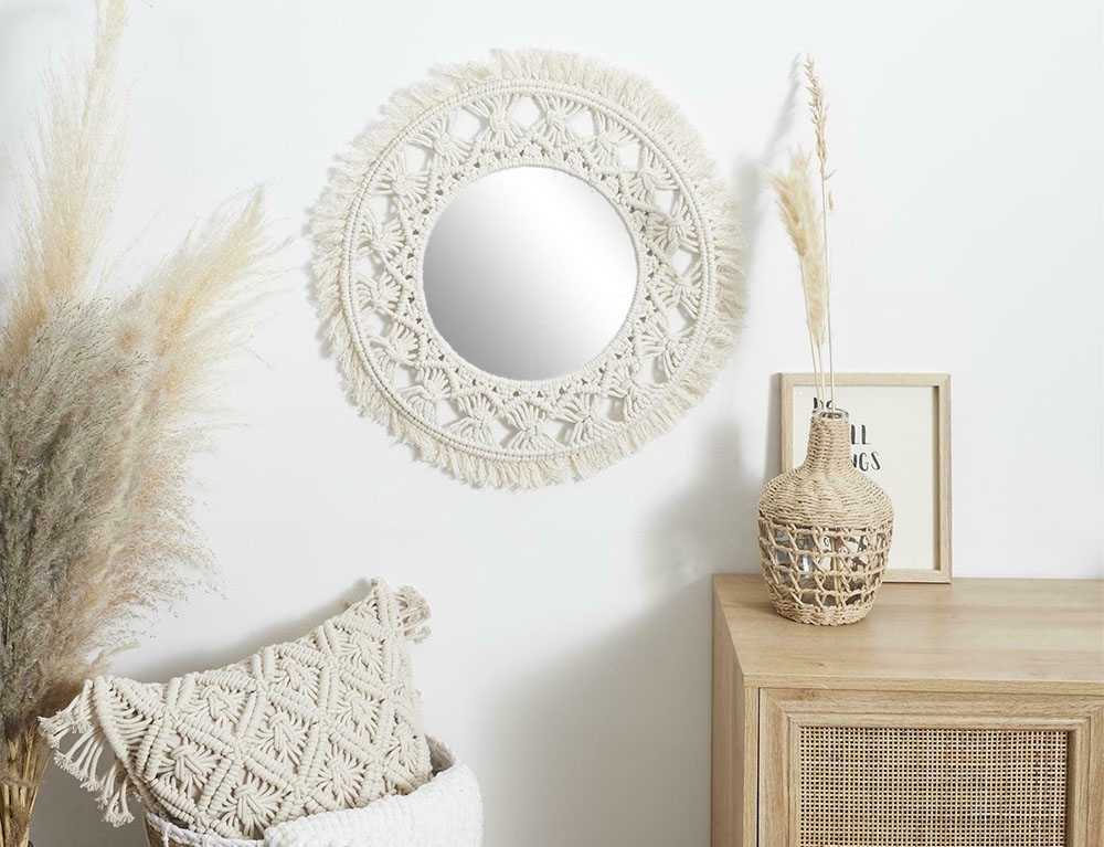 Καθρέπτες Miroir D55Cm Boho M6 Hd0216