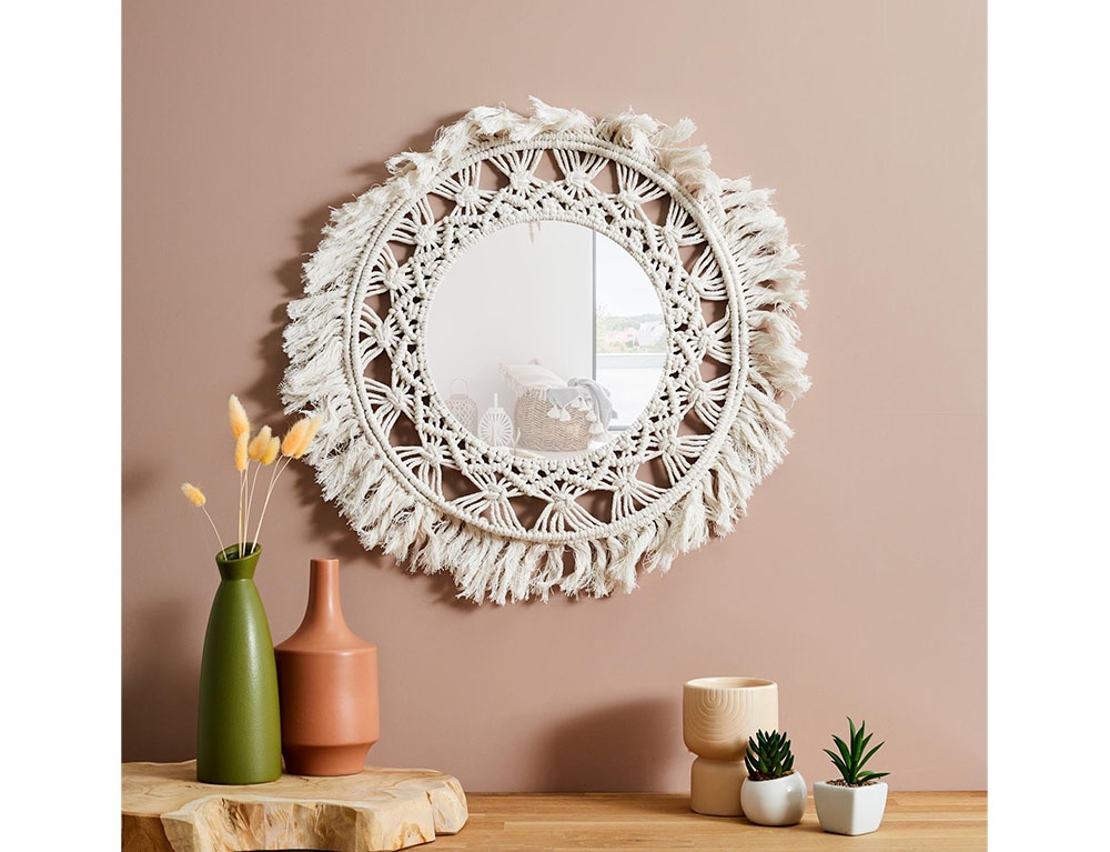 Καθρέπτες Miroir D55Cm Boho M6 Hd0216