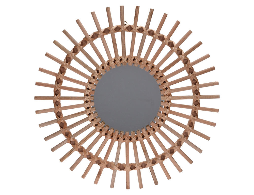 Καθρέπτες Mirror Wood 50Cm Natural Nb1305070
