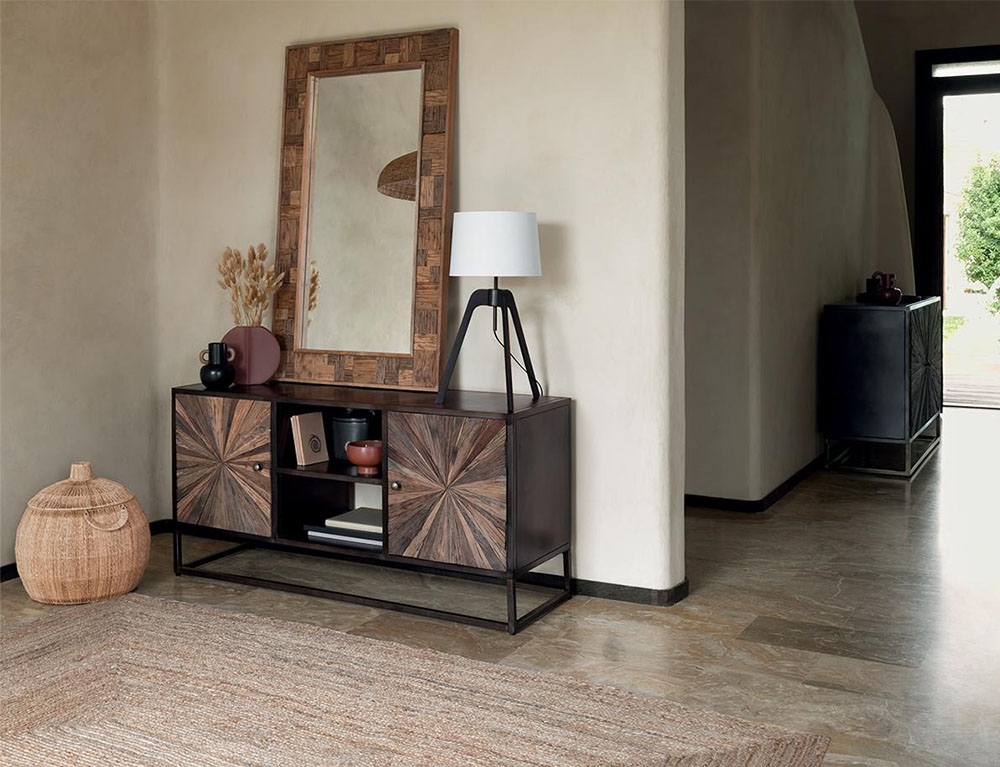 Καθρέπτες Wood Mirror Ori 70X115 Atmosphera 187978