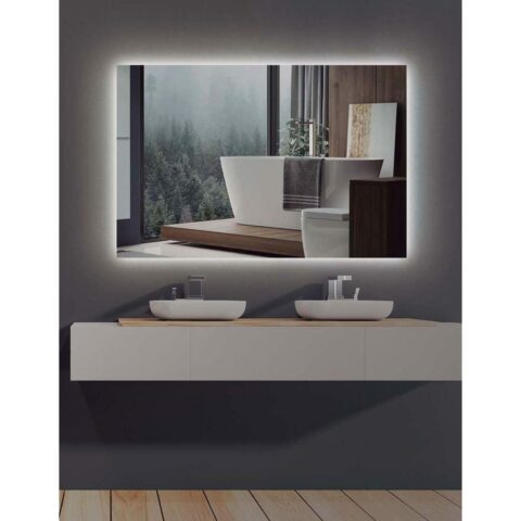 Καθρέπτης μπάνιου με LED φως Ledimex SUEC006-90 90 x 80 cm Καθρέφτης
