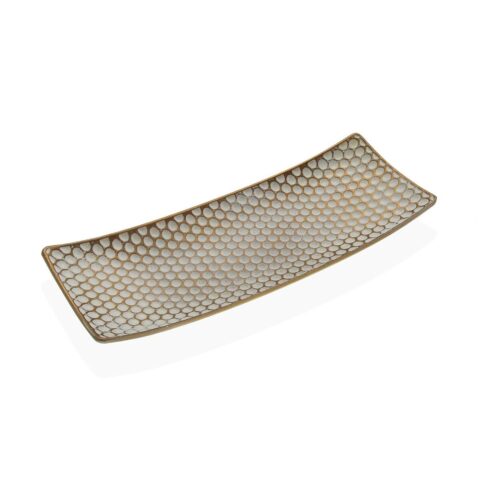 Κεντρικό Τραπεζιού Versa Καφέ 13 x 3 x 34 cm