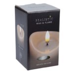 Κεριά Ατμοσφαιρικού Φωτισμού Led Led Candle 90X125Mm Ivory