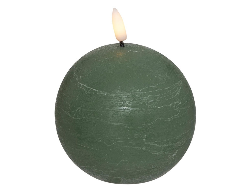 Κεριά Ατμοσφαιρικού Φωτισμού Led Molia Gree Ball Led Candle D10