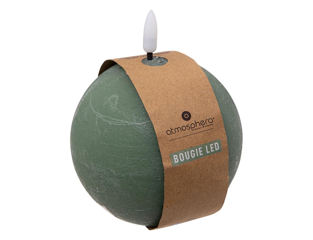 Κεριά Ατμοσφαιρικού Φωτισμού Led Molia Gree Ball Led Candle D10