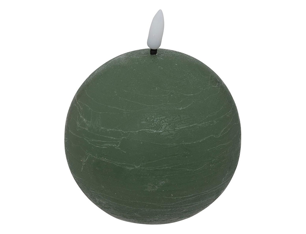 Κεριά Ατμοσφαιρικού Φωτισμού Led Molia Gree Ball Led Candle D10
