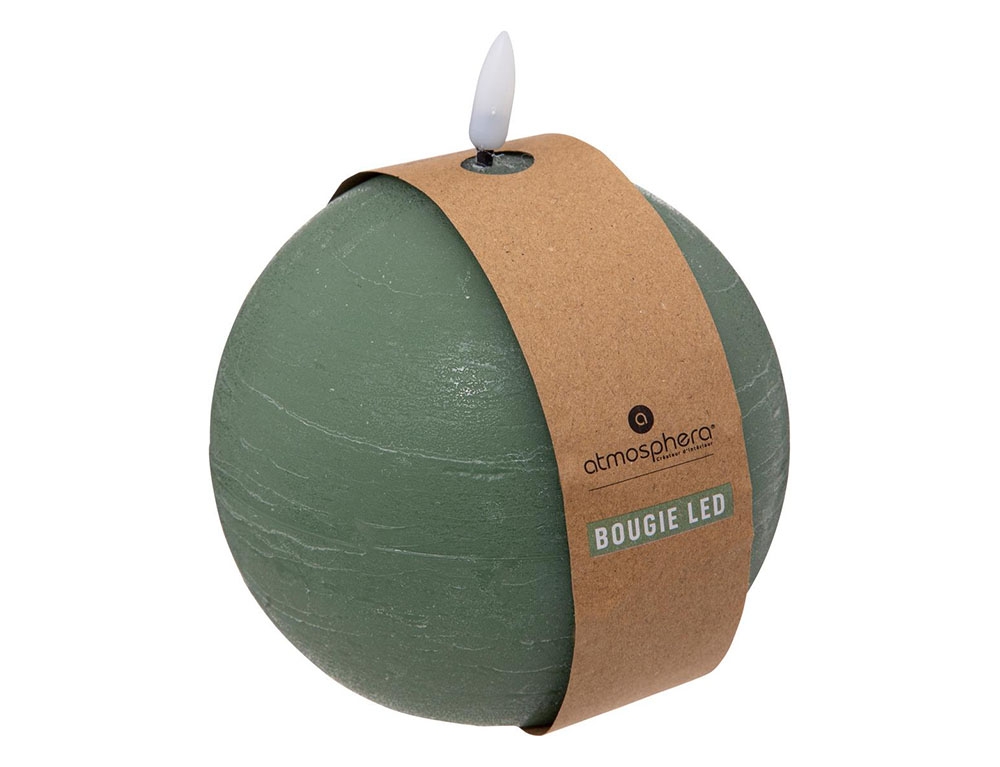 Κεριά Ατμοσφαιρικού Φωτισμού Led Molia Gree Ball Led Candle D12