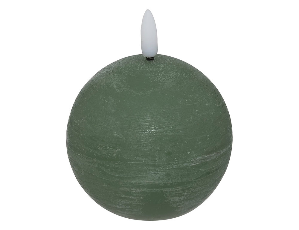 Κεριά Ατμοσφαιρικού Φωτισμού Led Molia Gree Ball Led Candle D12