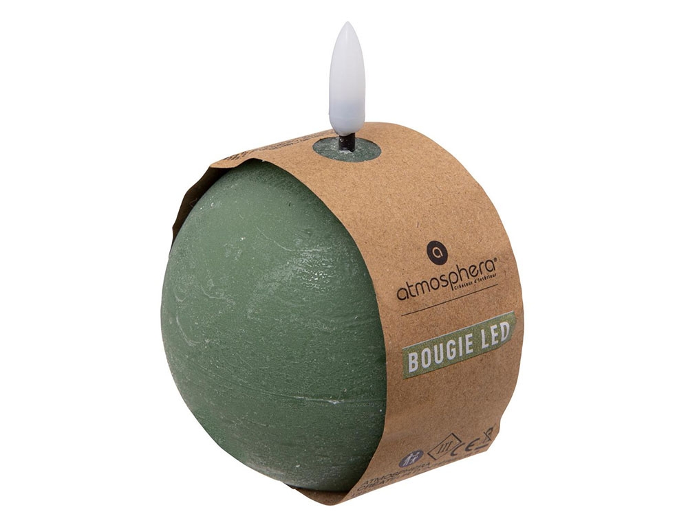 Κεριά Ατμοσφαιρικού Φωτισμού Led Molia Gree Ball Led Candle D8