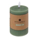 Κεριά Ατμοσφαιρικού Φωτισμού Led Molia Gree Rnd Led Candle 7X13
