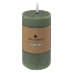 Κεριά Ατμοσφαιρικού Φωτισμού Led Molia Green Rnd Led Candle 7X15 Atmosphera 200664C