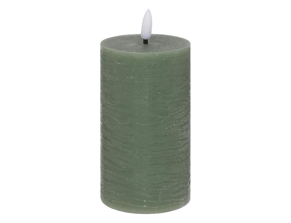 Κεριά Ατμοσφαιρικού Φωτισμού Led Molia Green Rnd Led Candle 7X15 Atmosphera 200664C
