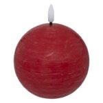 Κεριά Ατμοσφαιρικού Φωτισμού Led Molia Red Ball Led Candle D10