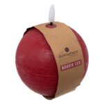 Κεριά Ατμοσφαιρικού Φωτισμού Led Molia Red Ball Led Candle D10