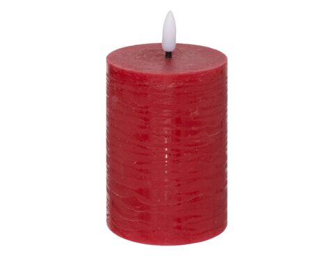 Κεριά Ατμοσφαιρικού Φωτισμού Led Molia Red Rnd Led Candle 7X13