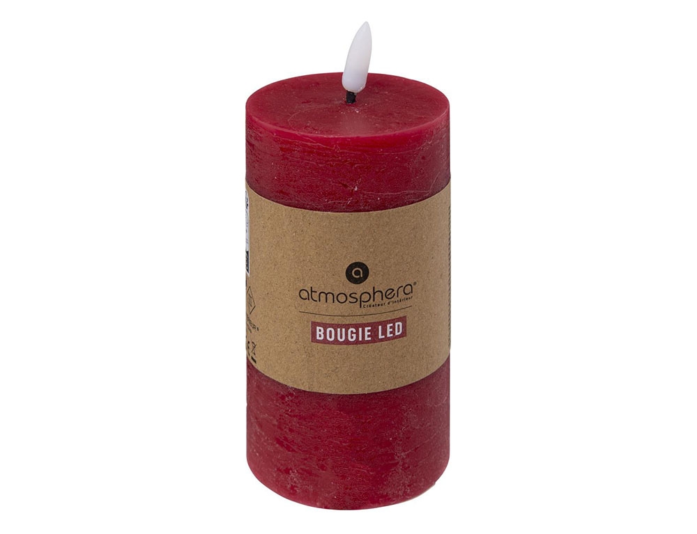 Κεριά Ατμοσφαιρικού Φωτισμού Led Molia Red Rnd Led Candle 7X15 Atmosphera 200664B