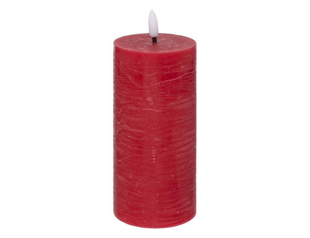 Κεριά Ατμοσφαιρικού Φωτισμού Led Molia Red Rnd Led Candle 7X18 Atmosphera 200663B