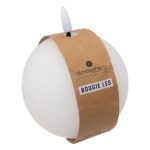Κεριά Ατμοσφαιρικού Φωτισμού Led Molia Whi Ball Led Candle D10