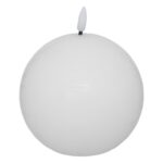 Κεριά Ατμοσφαιρικού Φωτισμού Led Molia Whi Ball Led Candle D10