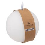 Κεριά Ατμοσφαιρικού Φωτισμού Led Molia Whi Ball Led Candle D12