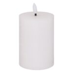 Κεριά Ατμοσφαιρικού Φωτισμού Led Molia Whi Rnd Led Candle 7X13