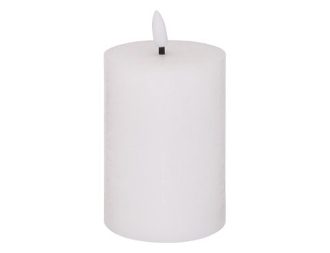 Κεριά Ατμοσφαιρικού Φωτισμού Led Molia Whi Rnd Led Candle 7X13