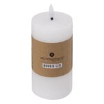 Κεριά Ατμοσφαιρικού Φωτισμού Led Molia Whi Rnd Led Candle 7X15 Atmosphera 200664A