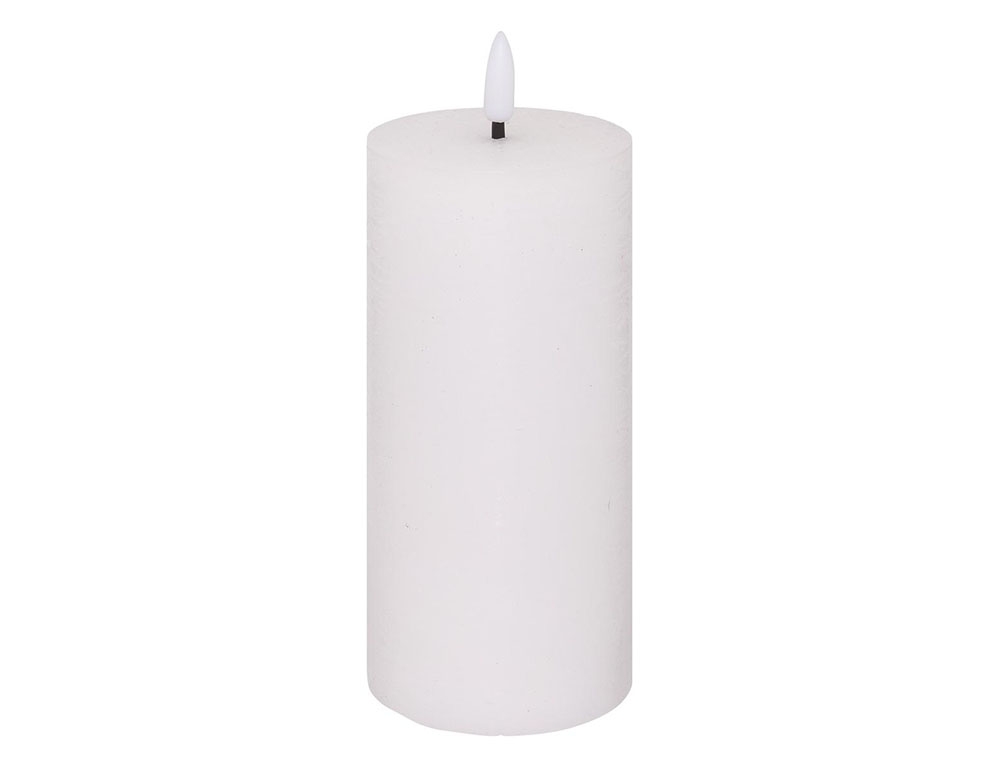 Κεριά Ατμοσφαιρικού Φωτισμού Led Molia Whi Rnd Led Candle 7X18 Atmosphera 200663A