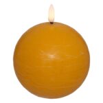 Κεριά Ατμοσφαιρικού Φωτισμού Led Molia Yell Ball Led Candle D10