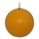 Κεριά Ατμοσφαιρικού Φωτισμού Led Molia Yell Ball Led Candle D10