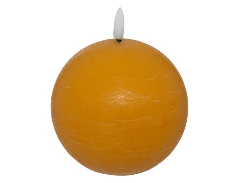Κεριά Ατμοσφαιρικού Φωτισμού Led Molia Yell Ball Led Candle D10