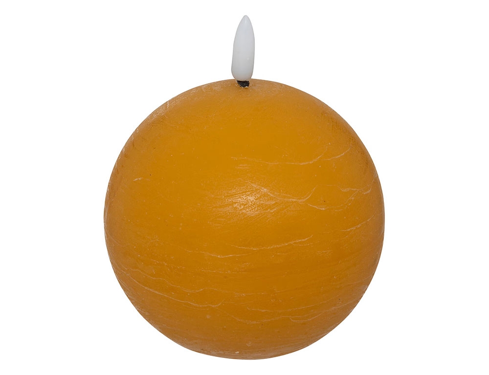 Κεριά Ατμοσφαιρικού Φωτισμού Led Molia Yell Ball Led Candle D10