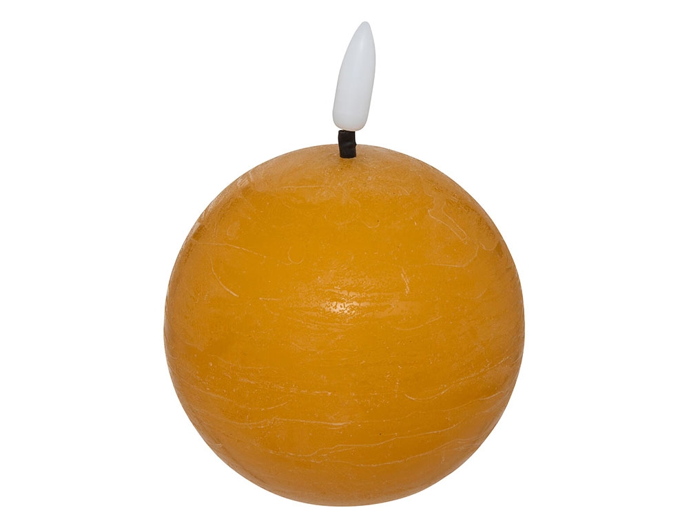 Κεριά Ατμοσφαιρικού Φωτισμού Led Molia Yell Ball Led Candle D12
