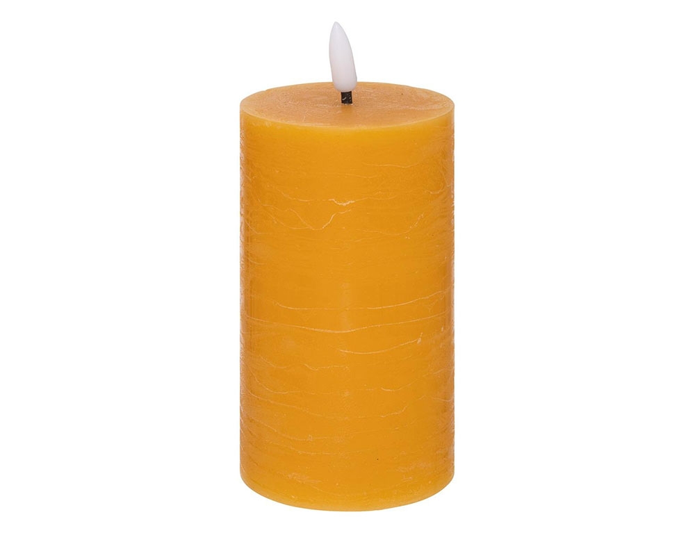 Κεριά Ατμοσφαιρικού Φωτισμού Led Molia Yell Rnd Led Candle 7X15  Atmosphera 200664D