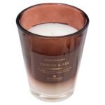 Κεριά & Κηροπήγια 270G Cotton Alma Glass Candle 200618B