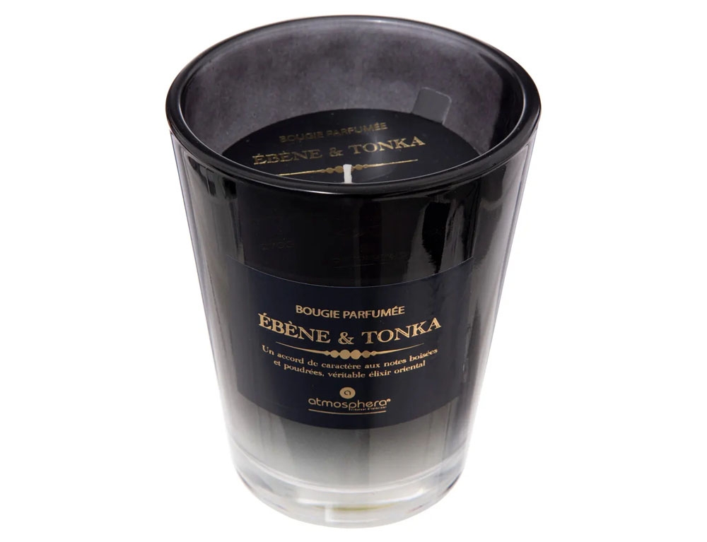 Κεριά & Κηροπήγια 270G Tonka Alma Glass Candle 200618C