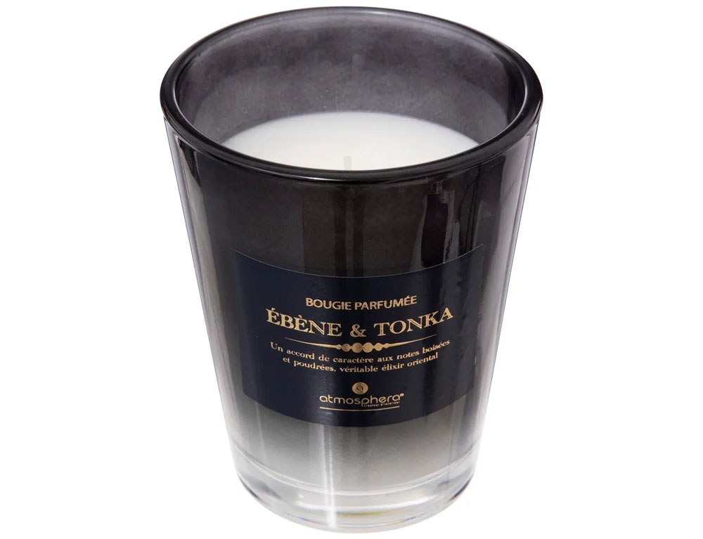 Κεριά & Κηροπήγια 270G Tonka Alma Glass Candle 200618C